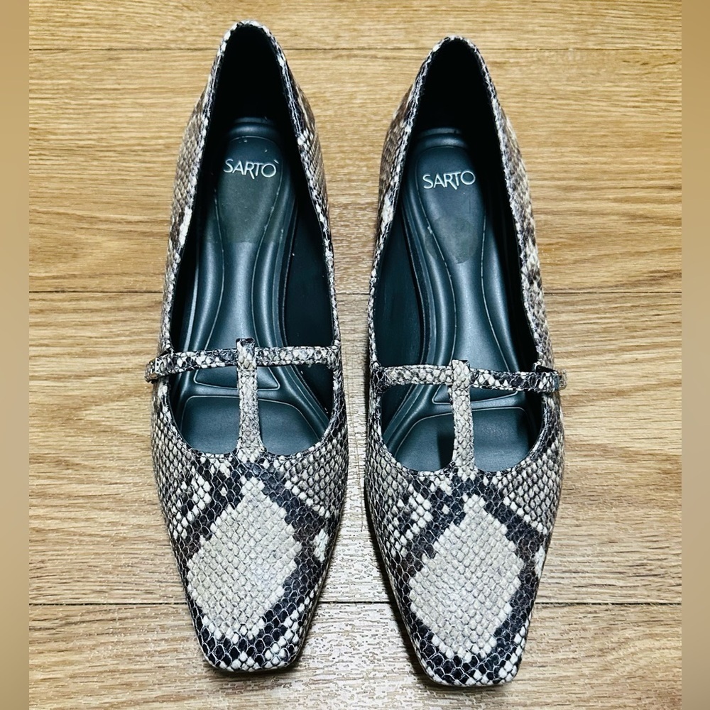 Sarto Snake Leather Skin Shoes
